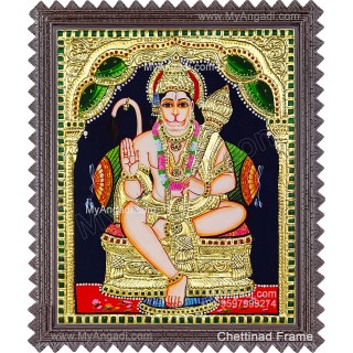 Hanuman Tanjore Painting Hanuman Tanjore Painting