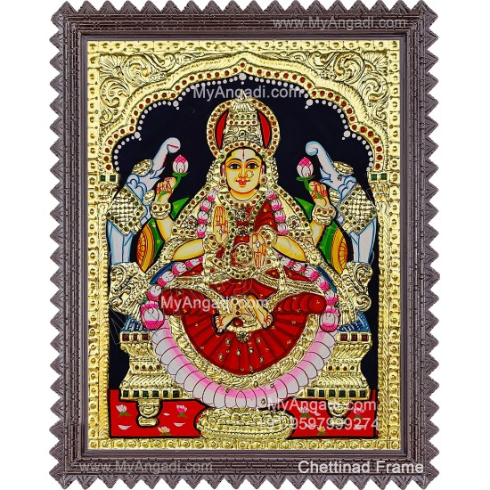 Gajalakshmi Tanjore Painting Gajalakshmi Tanjore Painting