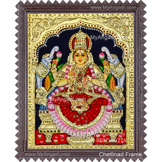 Gajalakshmi Tanjore Painting