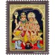 Shivan Family Tanjore Painting