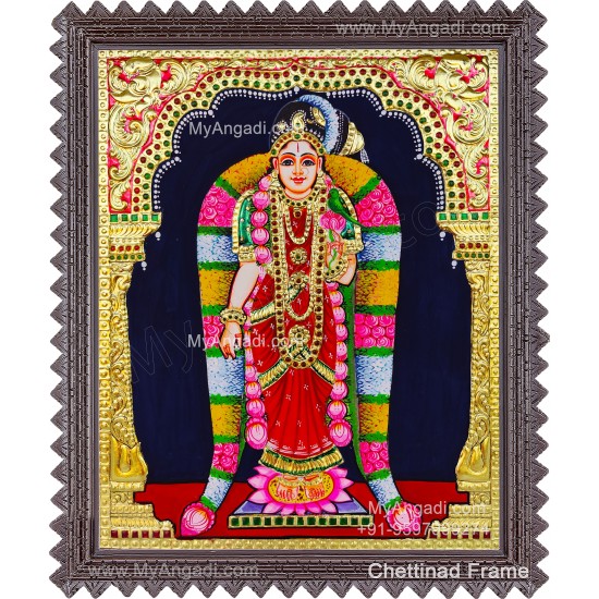 Aandal Tanjore Painting, Andal Tanjore Painting Aandal Tanjore Painting, Andal Tanjore Painting