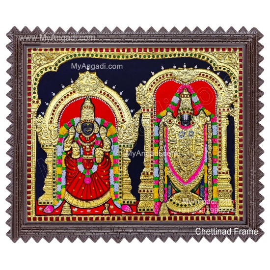Balaji Thayar Tanjore Painting