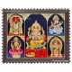 5 God Balaji Lakshmi Murugan Ganesha Saraswathi Tanjore Painting
