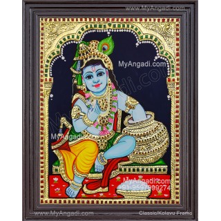 Krishna Tanjore Painting