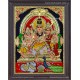 Shivan Family Tanjore Painting Shivan Family Tanjore Painting