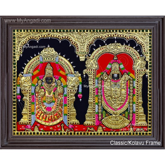 Balaji Thayar Tanjore Painting Balaji Thayar Tanjore Painting