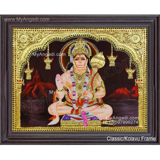 Hanuman Tanjore Painting