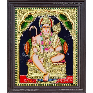 Hanuman Tanjore Painting