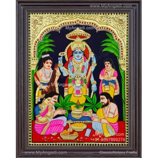  Sathya Narayanan Tanjore Painting