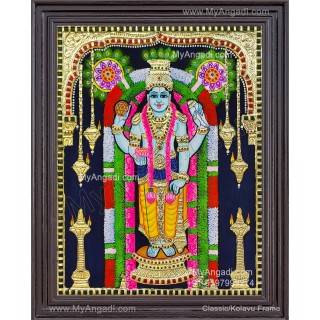 Guruvayoorappan Tanjore Painting