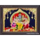 Shivan Family Tanjore Painting Shivan Family Tanjore Painting