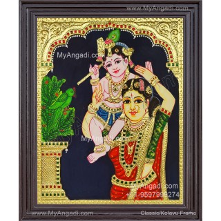 Yasoda Krishna Tanjore Painting
