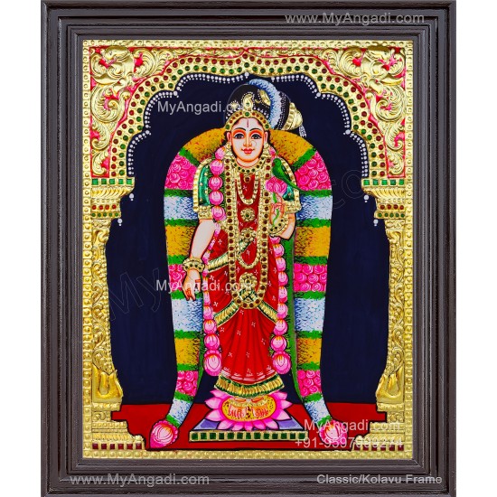 Aandal Tanjore Painting, Andal Tanjore Painting Aandal Tanjore Painting, Andal Tanjore Painting