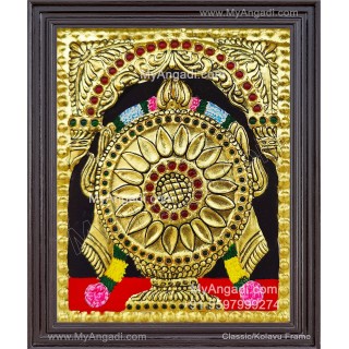 Small Chakra Tanjore Paintings
