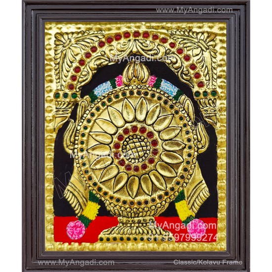 Small Chakra Tanjore Paintings Small Chakra Tanjore Paintings