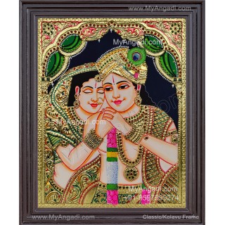 Radha Krishna Tanjore Paintings