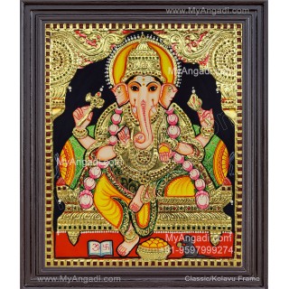 Lakshmi Small Tanjore Painting