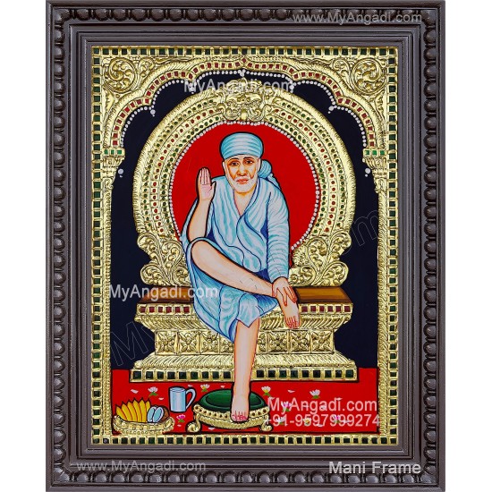 Sai Baba Tanjore Painting Sai Baba Tanjore Painting