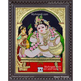 Krishna Tanjore Painting