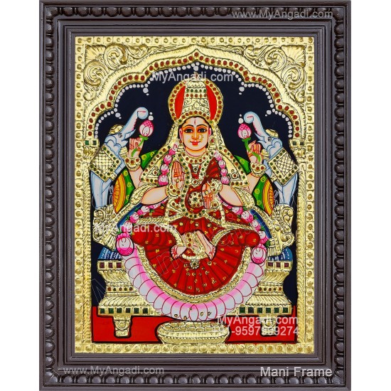 Gajalakshmi Tanjore Painting Gajalakshmi Tanjore Painting