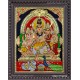 Shivan Family Tanjore Painting Shivan Family Tanjore Painting