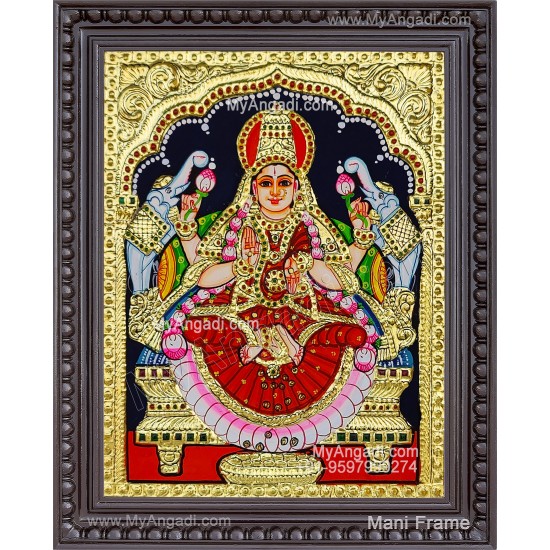 Gajalakshmi Tanjore Painting Gajalakshmi Tanjore Painting