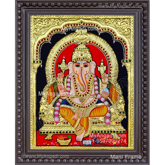 Ganesha Tanjore Painting Ganesha Tanjore Painting