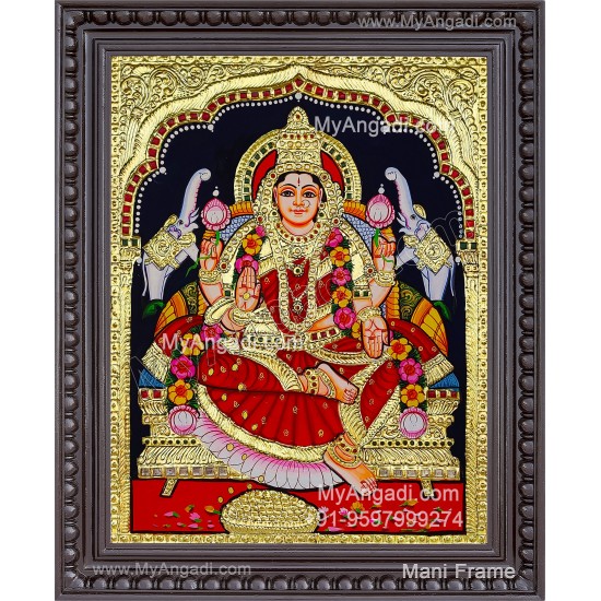 Gajalakshmi Tanjore Painting Gajalakshmi Tanjore Painting