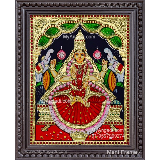 Gajalakshmi Tanjore Painting Gajalakshmi Tanjore Painting