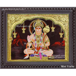 Hanuman Tanjore Painting