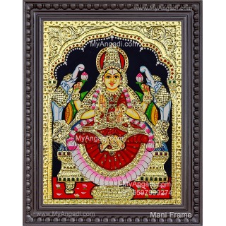 Gajalakshmi Tanjore Painting