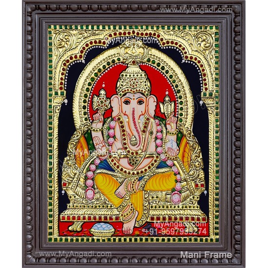 Ganesha Tanjore Painting Ganesha Tanjore Painting