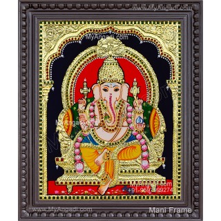 Ganesha Tanjore Painting