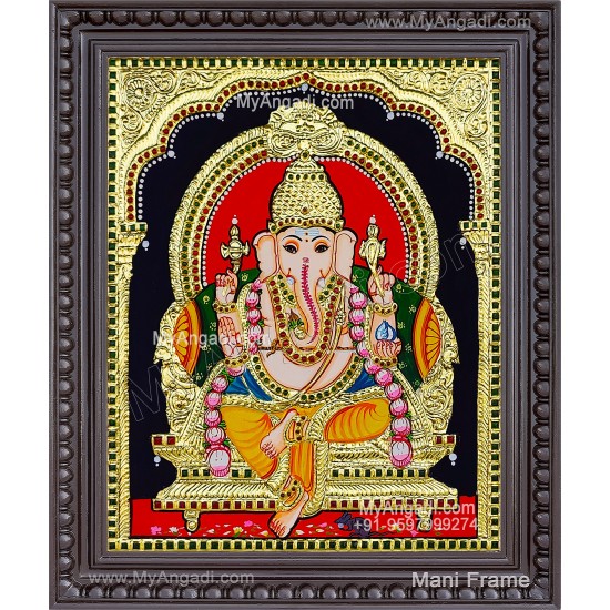 Ganesha Tanjore Painting