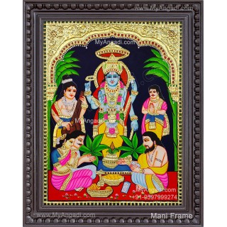  Sathya Narayanan Tanjore Painting