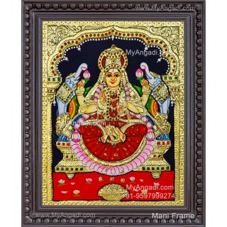 Gajalakshmi Tanjore Painting