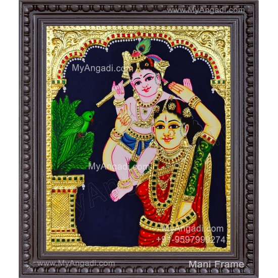 Yasoda Krishna Tanjore Painting Yasoda Krishna Tanjore Painting