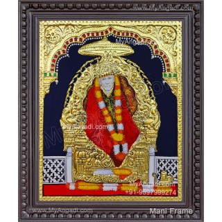 Sai Baba Tanjore Painting