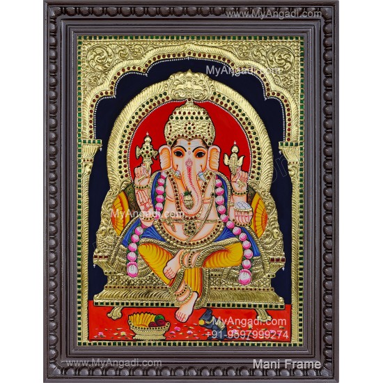 Ganesha Tanjore Painting