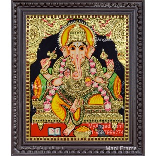 Lakshmi Small Tanjore Painting