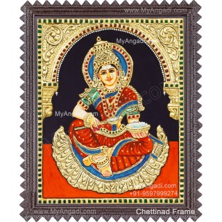 Annapoorani Tanjore Painting Annapoorani Tanjore Painting