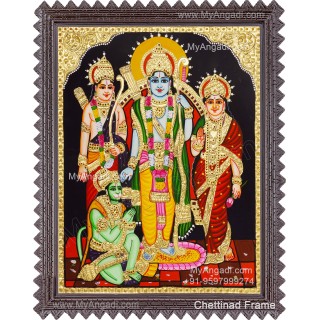 Ram Durbar Tanjore Painting