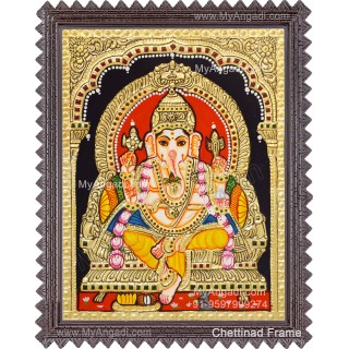 Ganesha Tanjore Painting