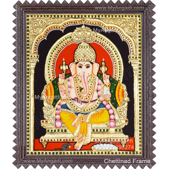 Ganesha Tanjore Paintings
