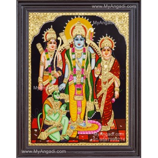 Ram Durbar Tanjore Painting