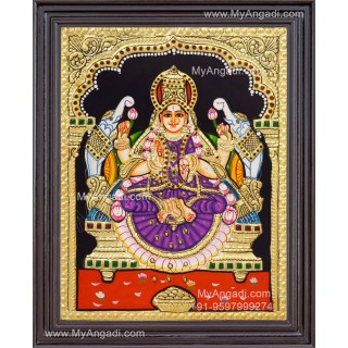 Gajalakshmi Tanjore Painting