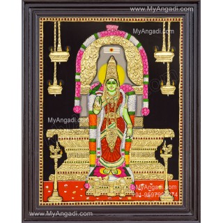 Meenakshi Amman Tanjore Painting