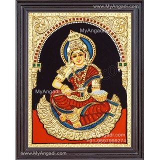 Annapoorani tanjore painting