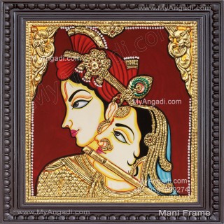 Radha Krishna Tanjore Painting