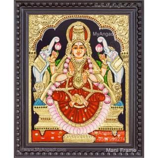Gajalakshmi Tanjore Painting